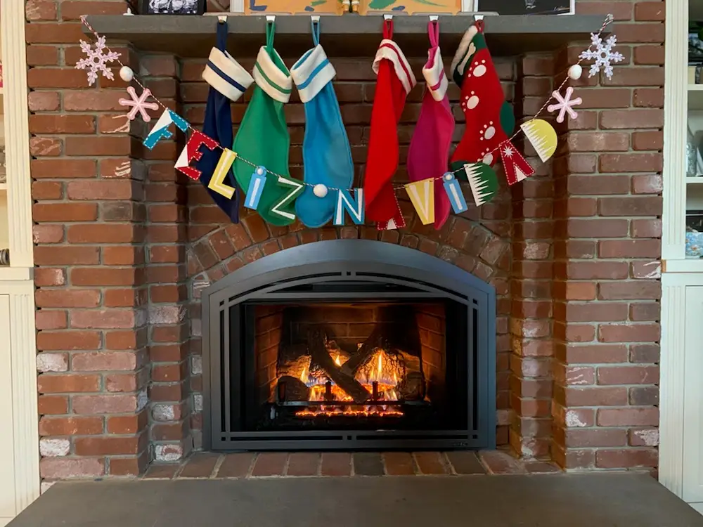 A Fallon's Home & Hearth indoor installation