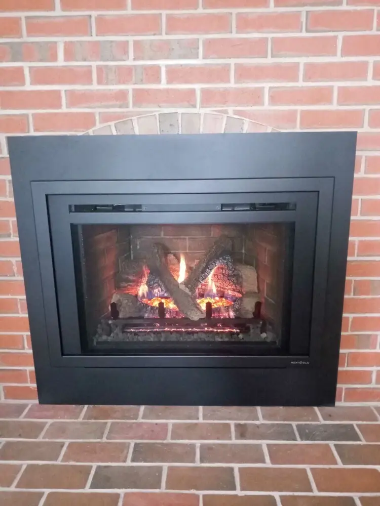 A Fallon's Home & Hearth indoor installation