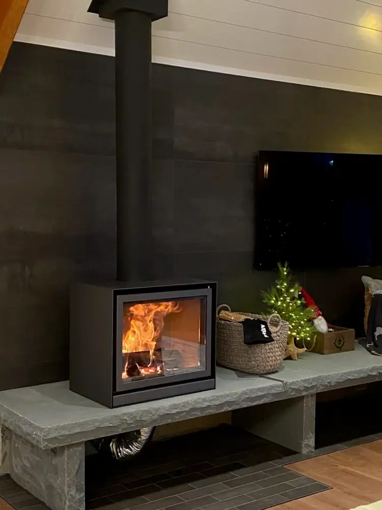A Fallon's Home & Hearth indoor installation