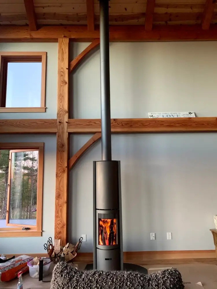 A Fallon's Home & Hearth indoor installation