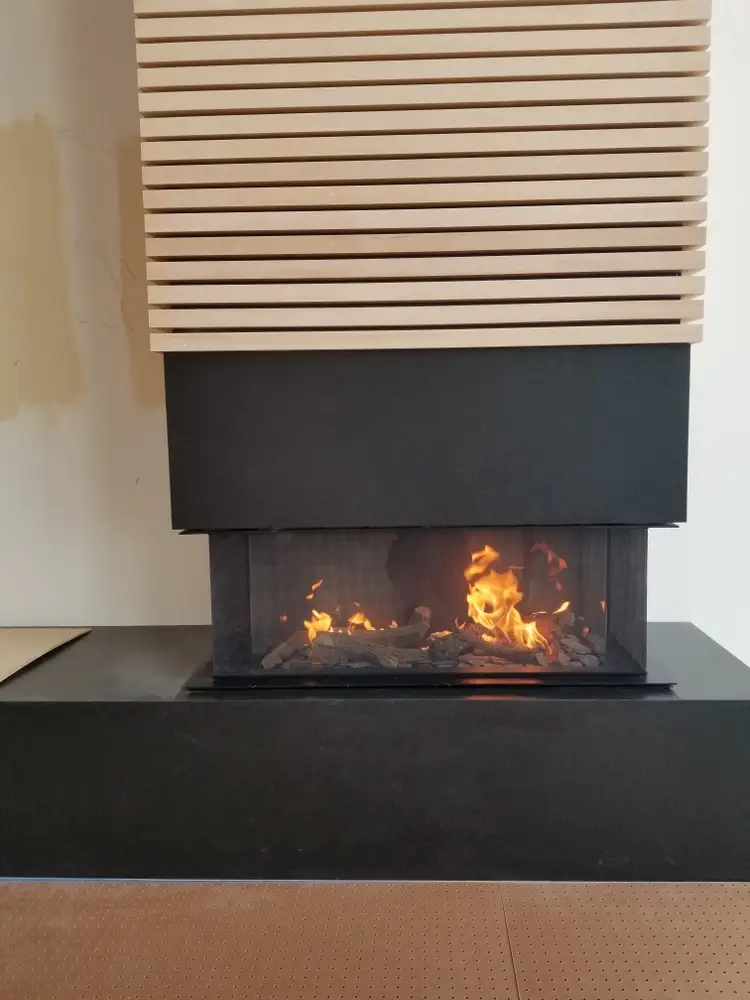 A Fallon's Home & Hearth indoor installation