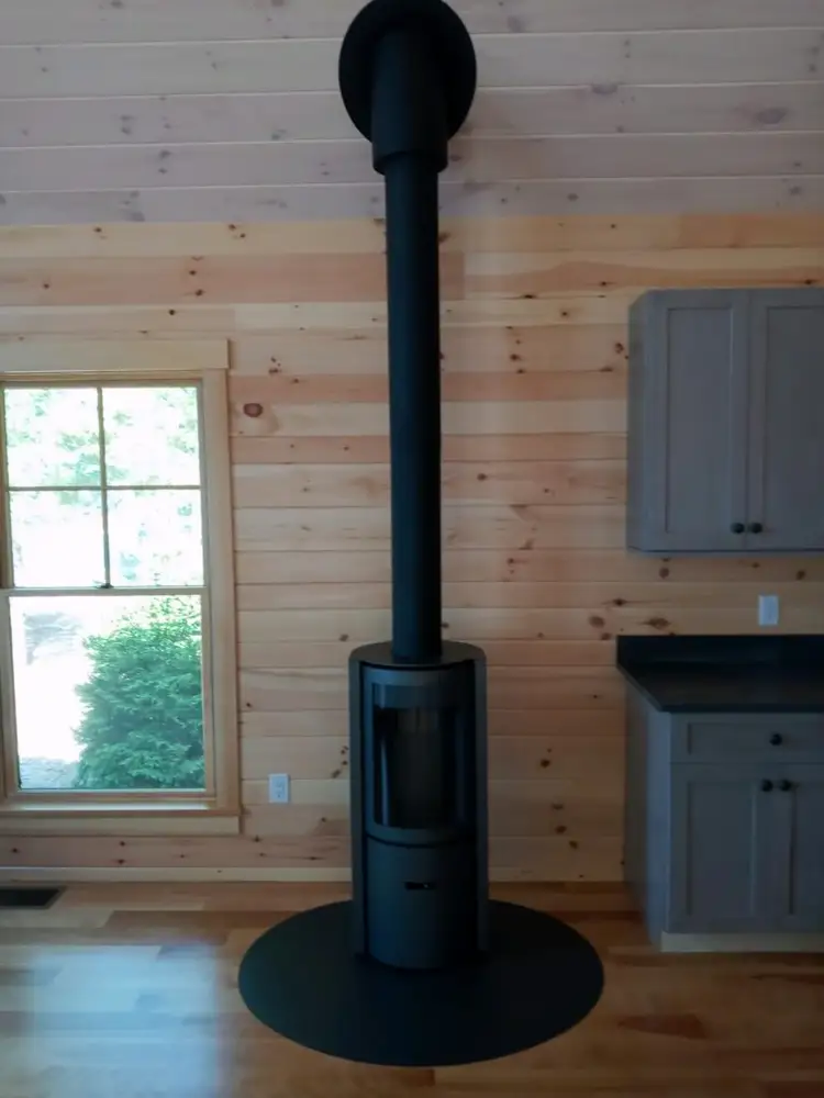 A Fallon's Home & Hearth indoor installation