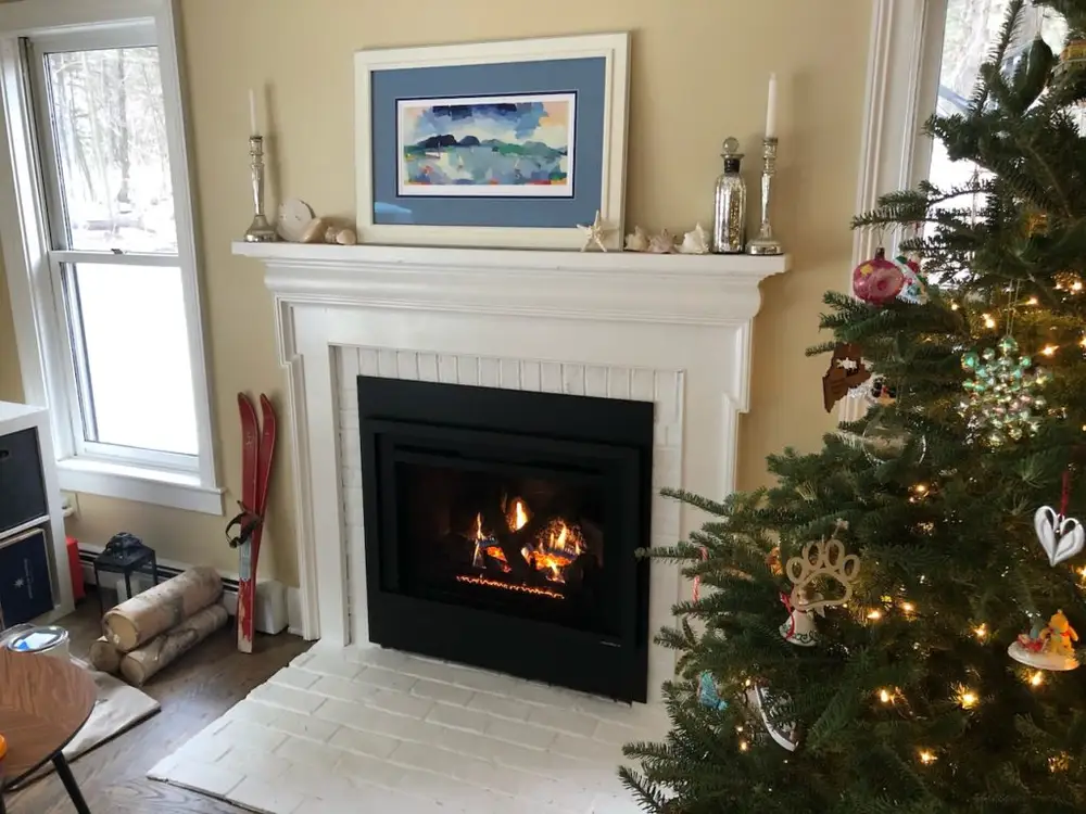 A Fallon's Home & Hearth indoor installation