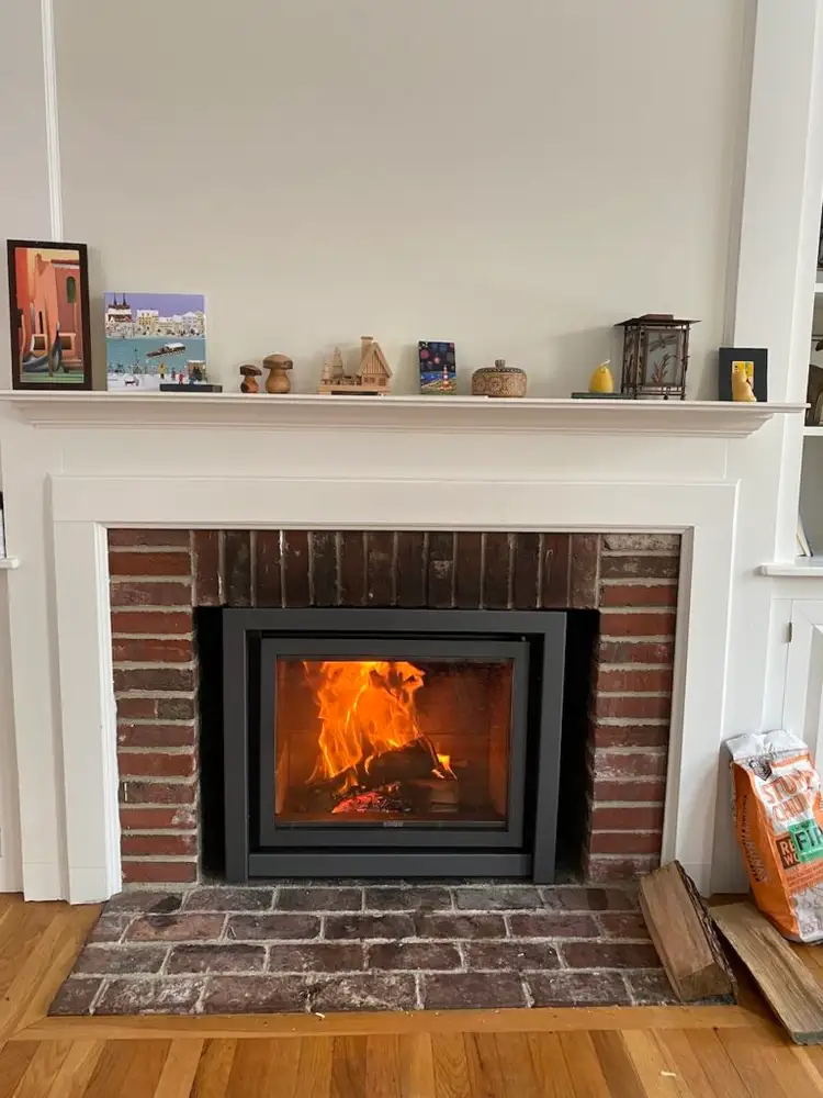 A Fallon's Home & Hearth indoor installation