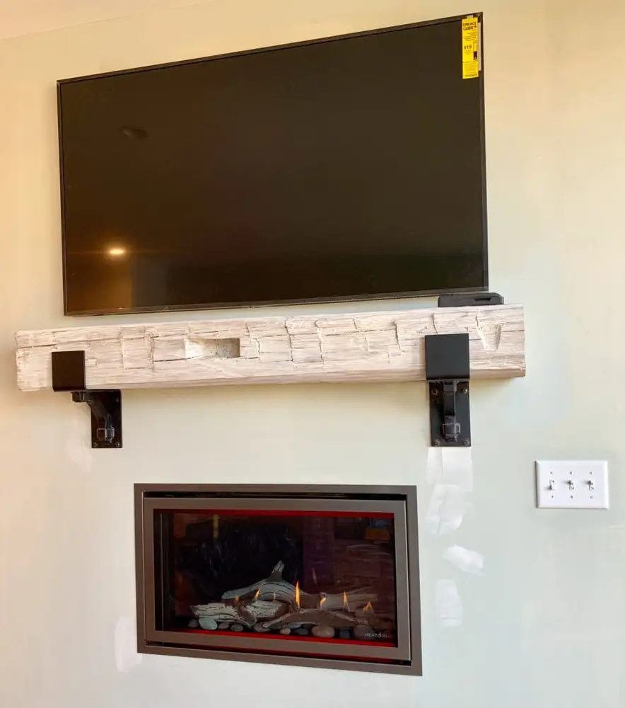 A Fallon's Home & Hearth indoor installation