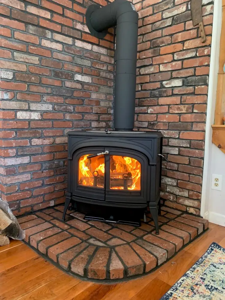 A Fallon's Home & Hearth indoor installation