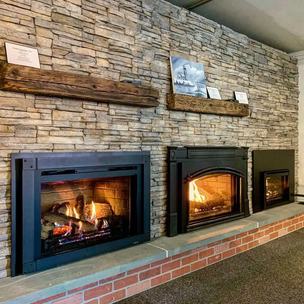 A Fallon's Home & Hearth showroom installation