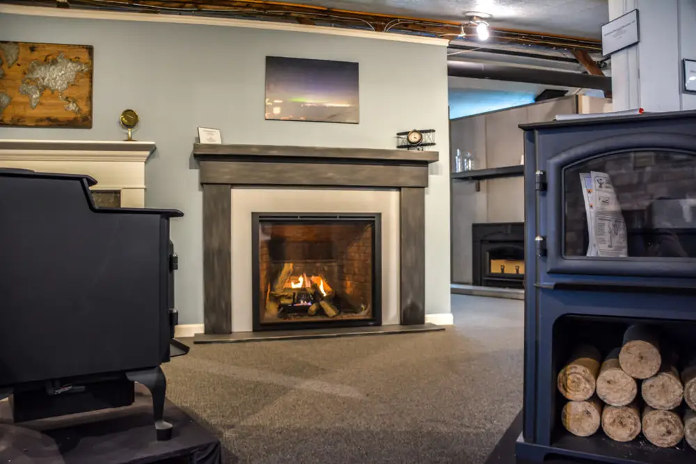 A Fallon's Home & Hearth showroom installation
