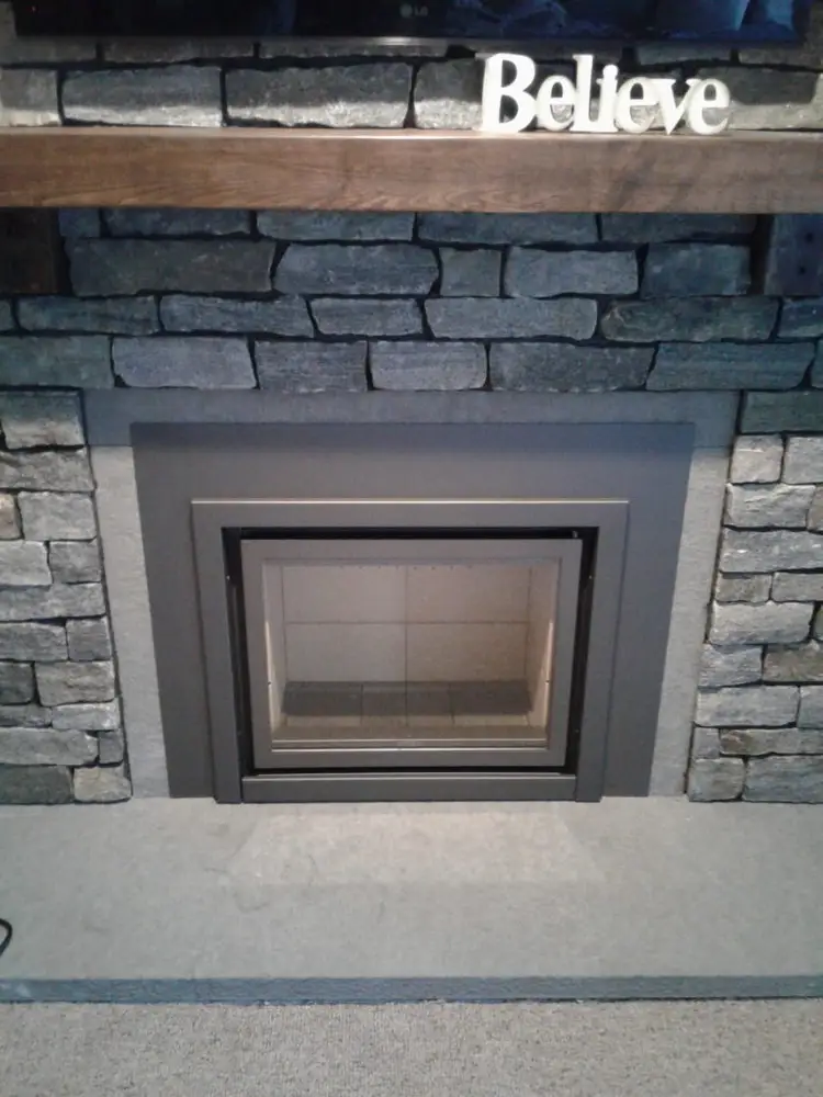 A Fallon's Home & Hearth showroom installation
