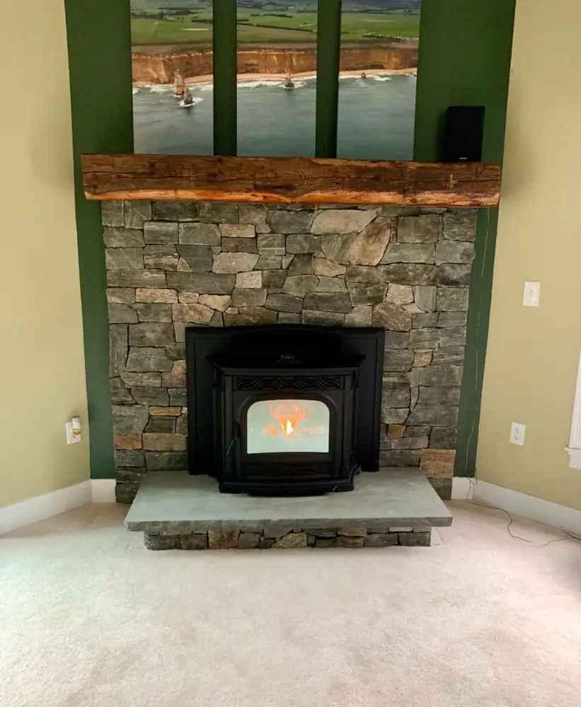 A Fallon's Home & Hearth indoor installation