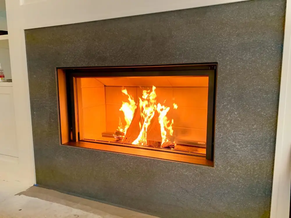 A Fallon's Home & Hearth indoor installation