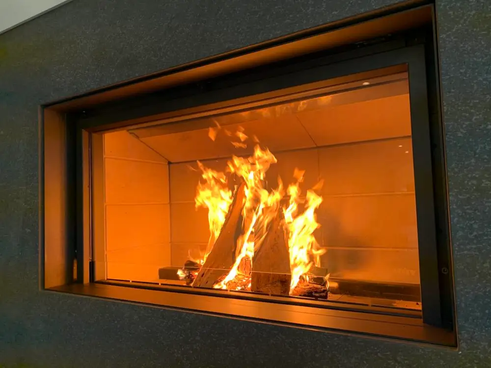 A Fallon's Home & Hearth indoor installation