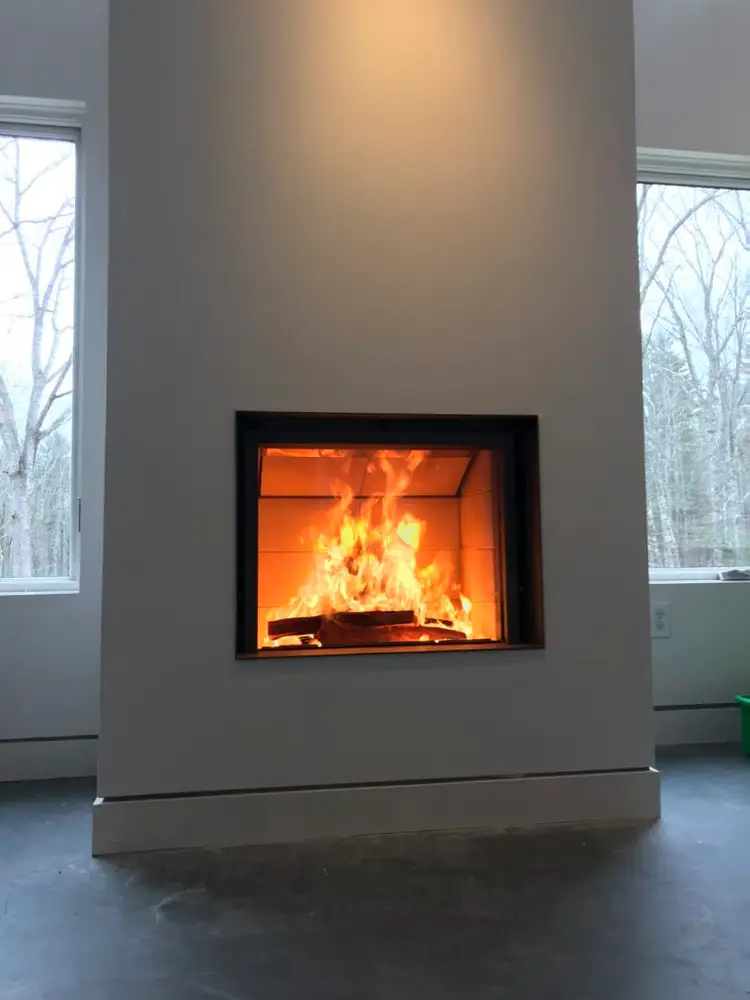 A Fallon's Home & Hearth indoor installation