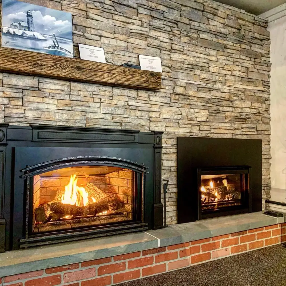 A Fallon's Home & Hearth indoor installation