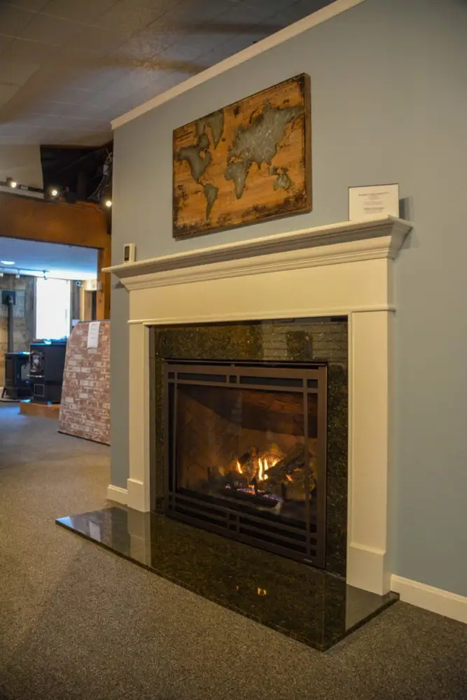 A Fallon's Home & Hearth indoor installation