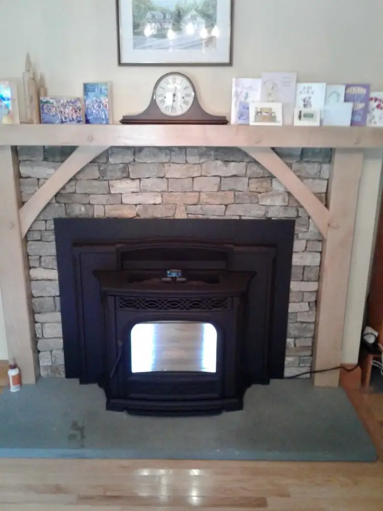 A Fallon's Home & Hearth indoor installation
