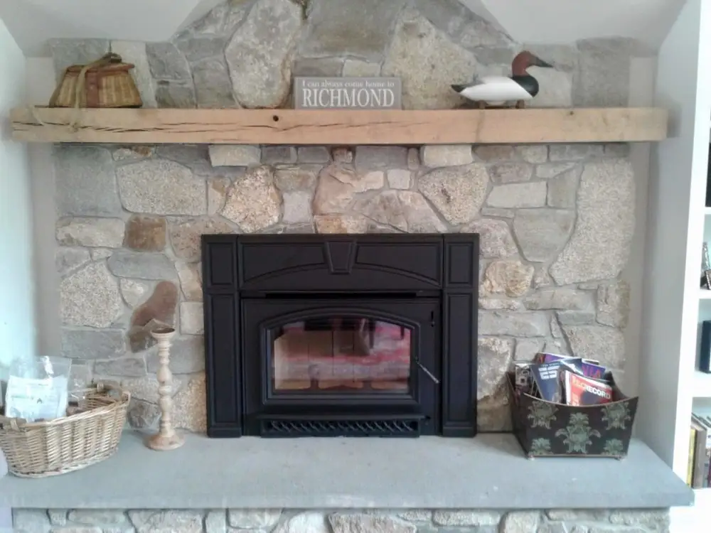 A Fallon's Home & Hearth indoor installation
