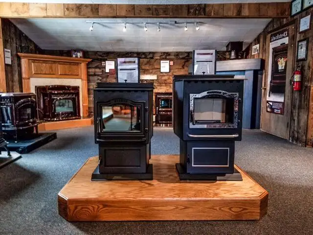 A Fallon's Home & Hearth showroom installation