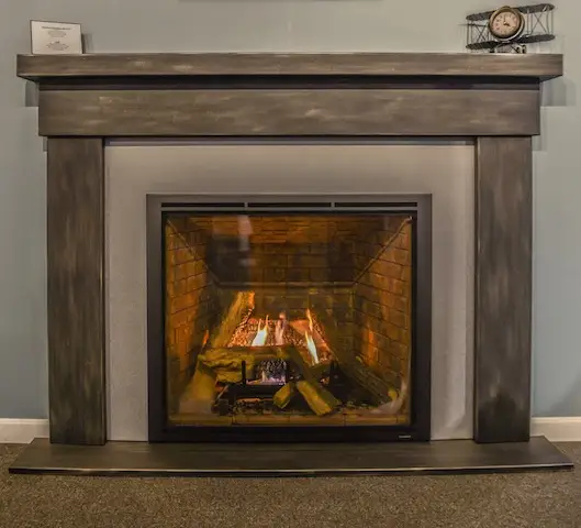 A Fallon's Home & Hearth indoor installation