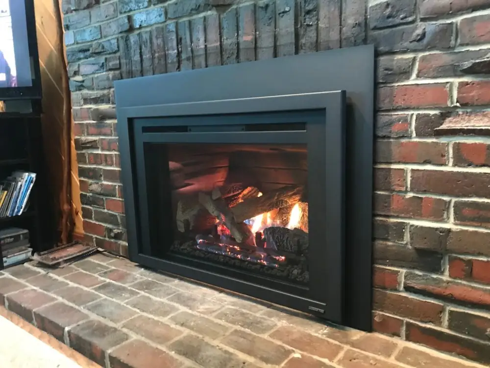 A Fallon's Home & Hearth indoor installation