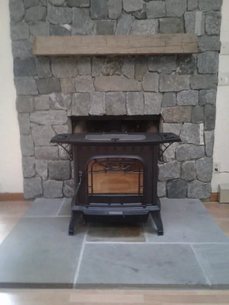 A Fallon's Home & Hearth indoor installation