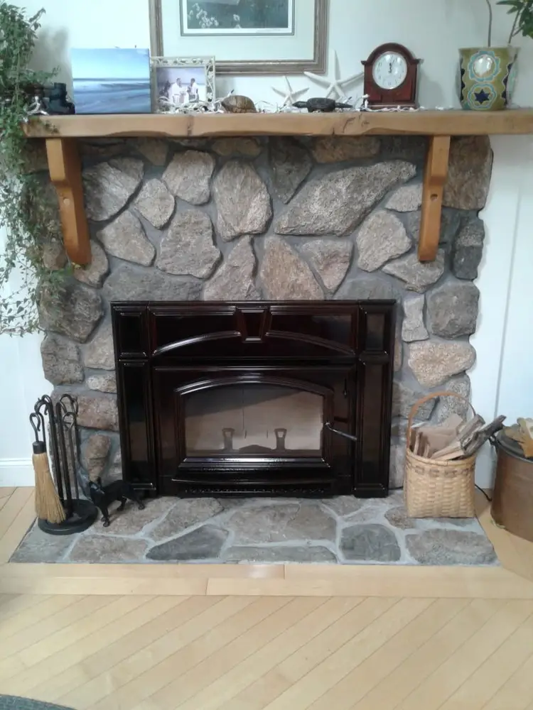 A Fallon's Home & Hearth indoor installation