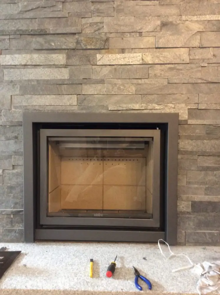 A Fallon's Home & Hearth indoor installation
