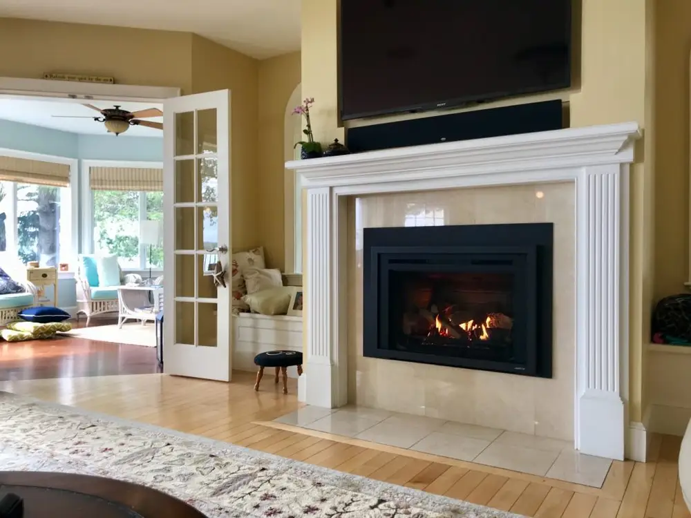 A Fallon's Home & Hearth indoor installation