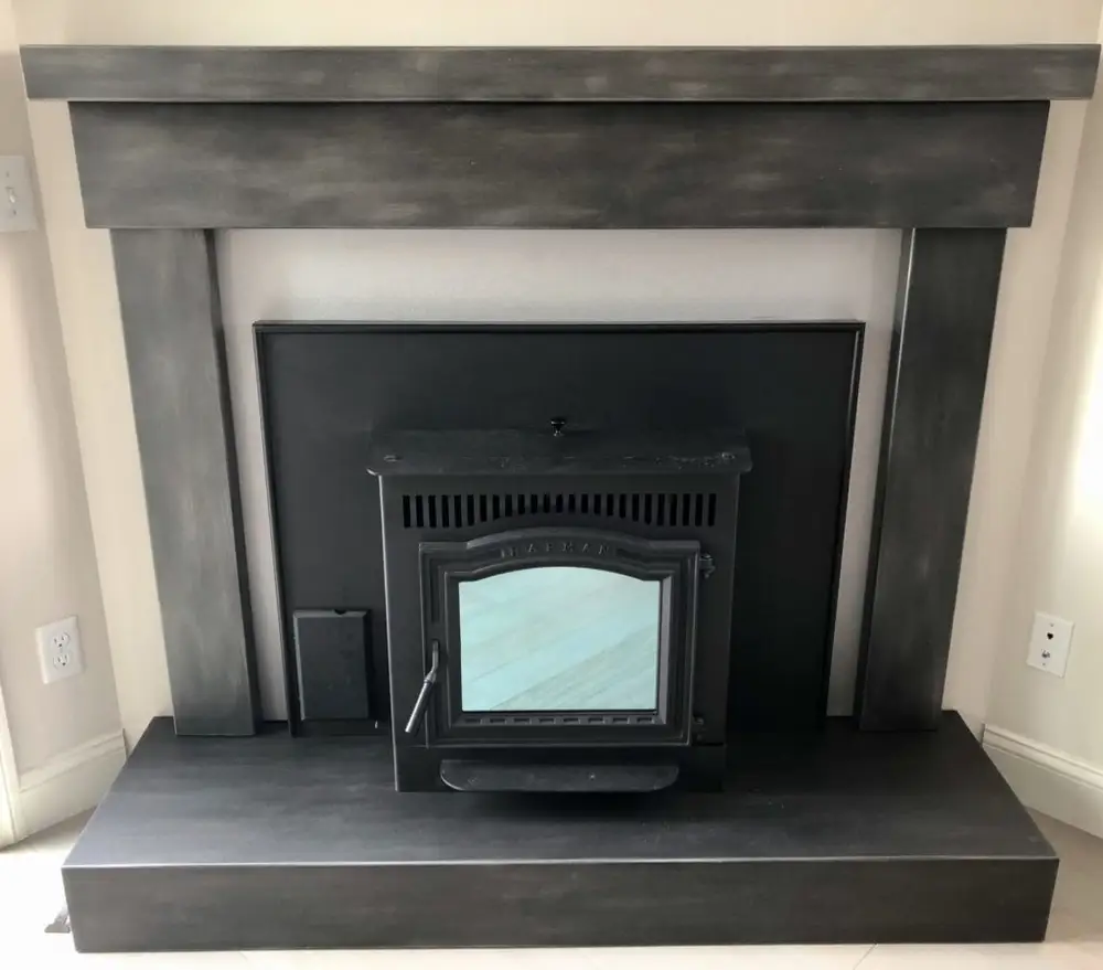 A Fallon's Home & Hearth indoor installation