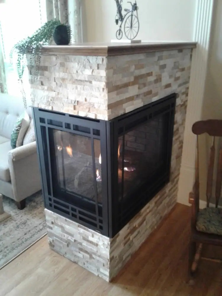 A Fallon's Home & Hearth indoor installation
