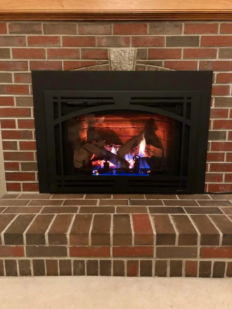A Fallon's Home & Hearth indoor installation
