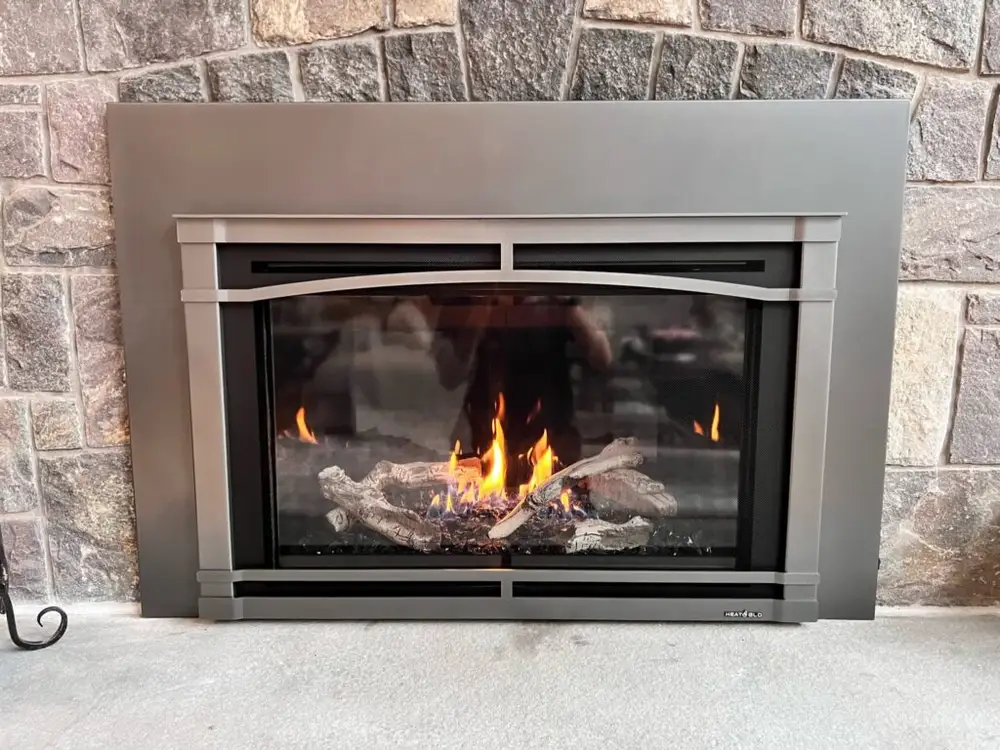 A Fallon's Home & Hearth indoor installation
