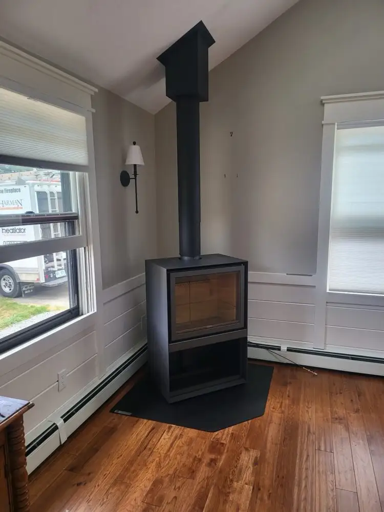 A Fallon's Home & Hearth indoor installation