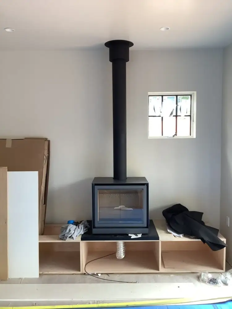 A Fallon's Home & Hearth indoor installation