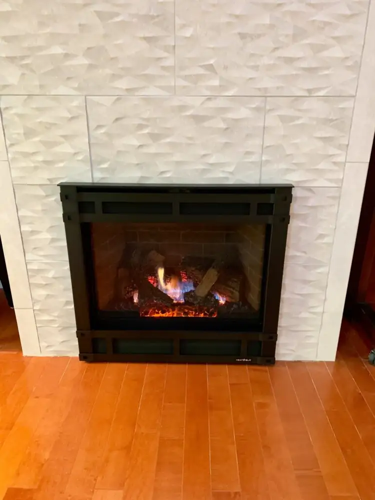 A Fallon's Home & Hearth indoor installation