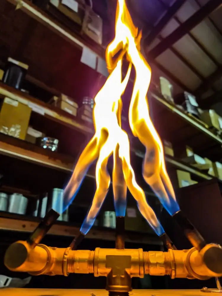 A Fallon's Home & Hearth showroom installation