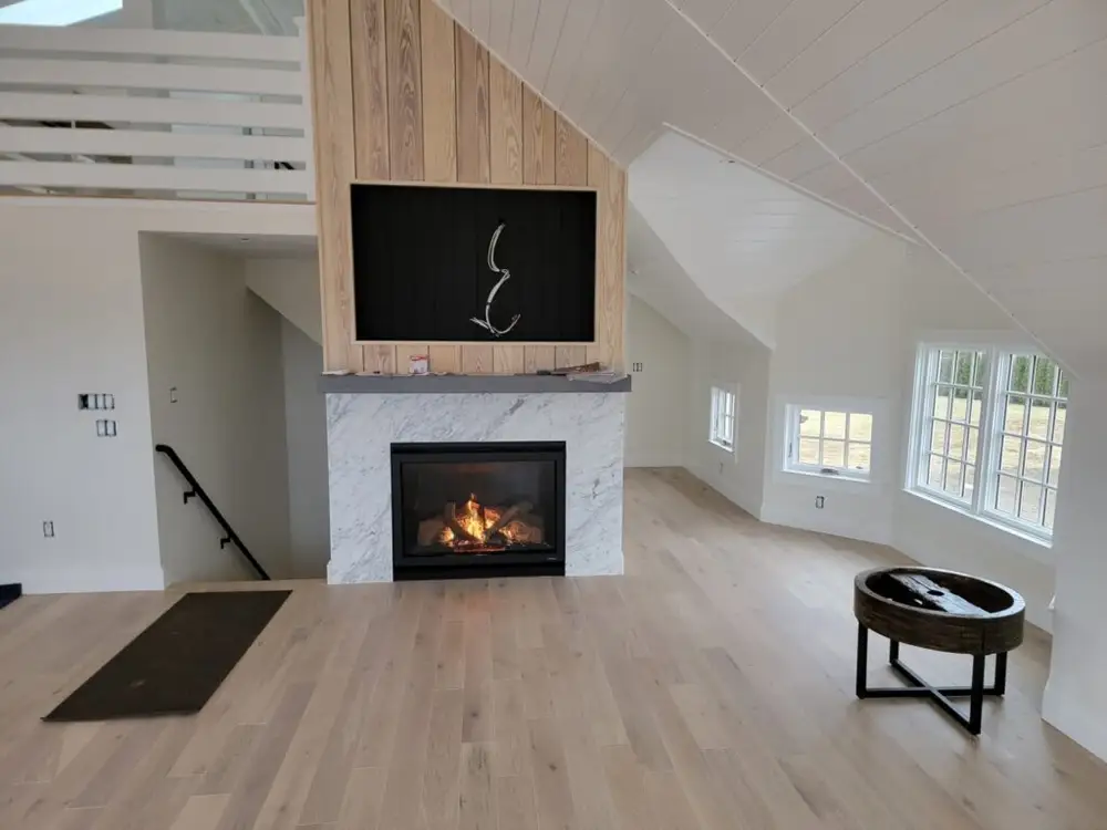 A Fallon's Home & Hearth indoor installation