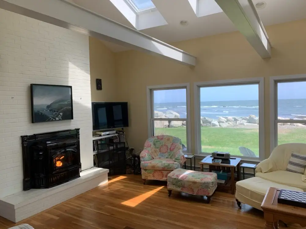 A Fallon's Home & Hearth indoor installation