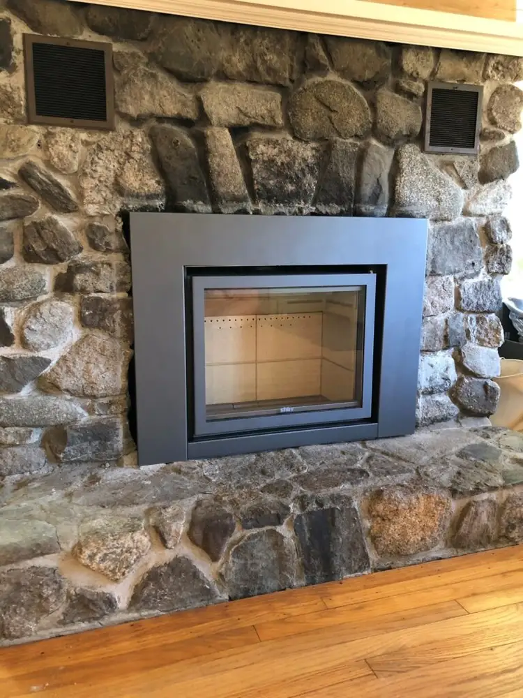 A Fallon's Home & Hearth indoor installation