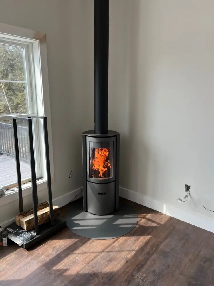 A Fallon's Home & Hearth indoor installation