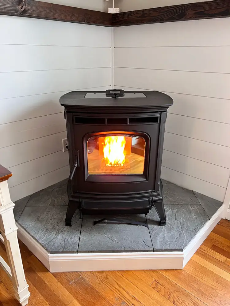 A Fallon's Home & Hearth indoor installation