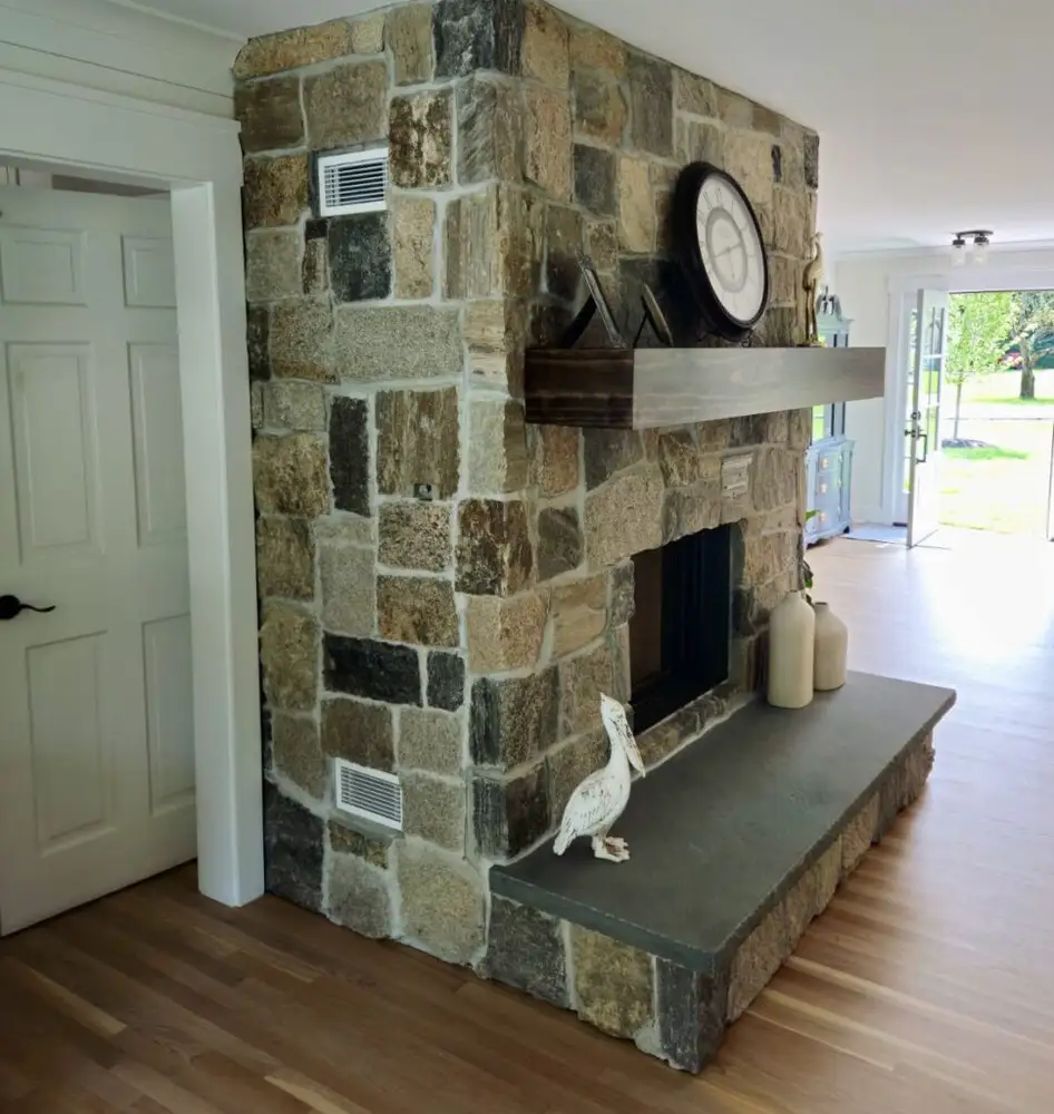 A Fallon's Home & Hearth indoor installation