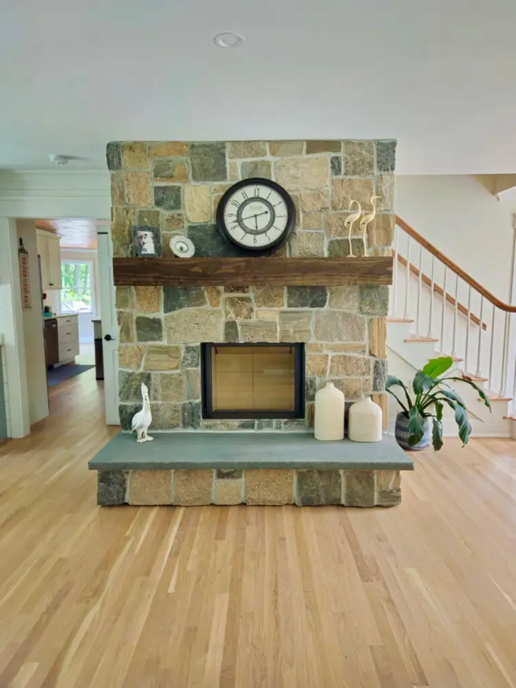 A Fallon's Home & Hearth indoor installation