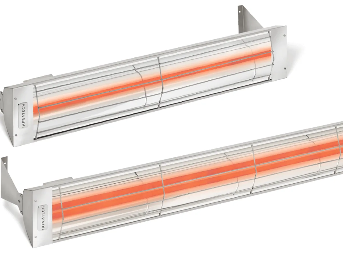 Infratech W-Series flush-mount infrared heaters