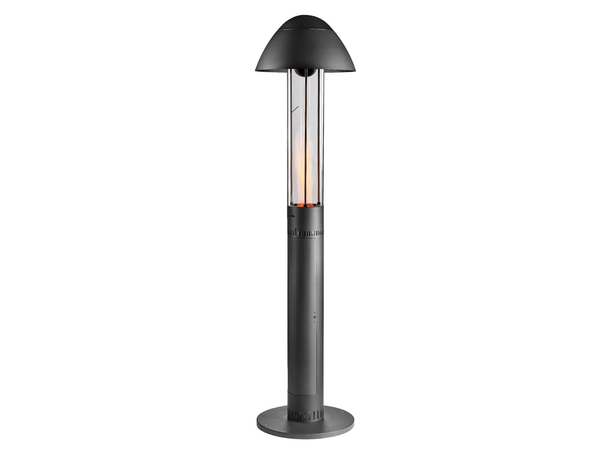 A Primato Model L pellet patio heater