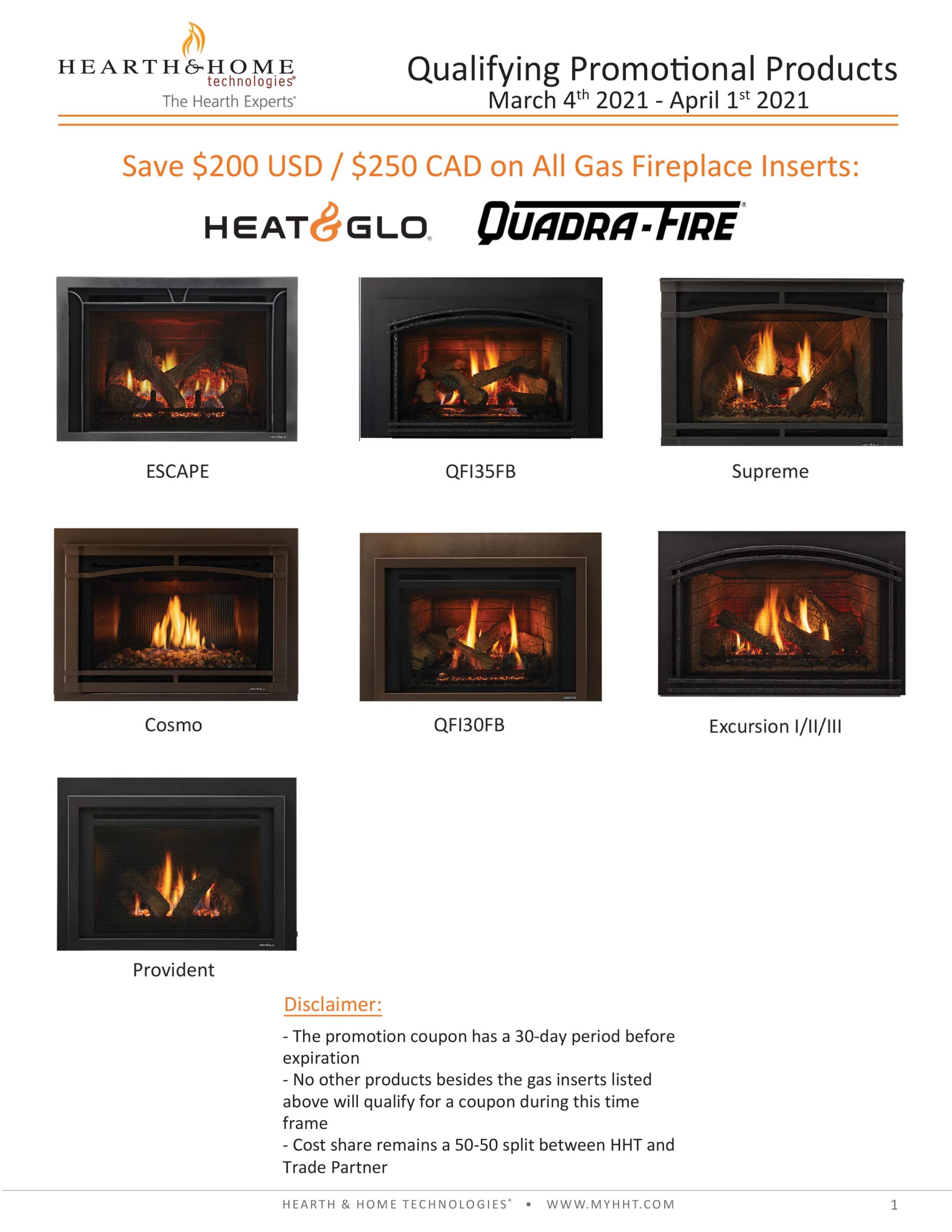 Save $200 On Gas Fireplace Inserts - Fallon’s Home & Hearth | Hampton